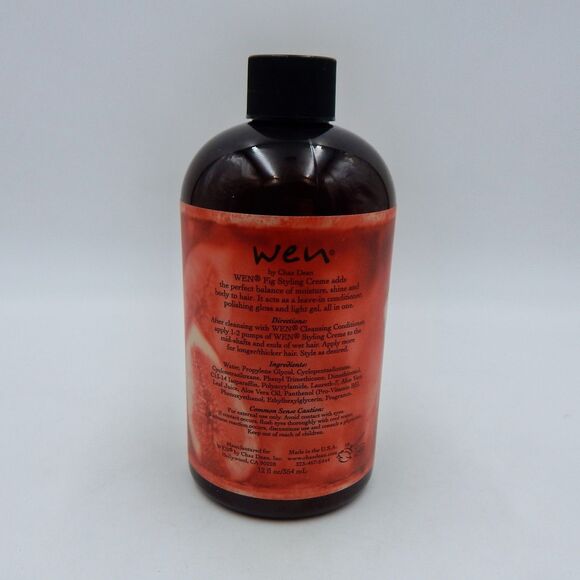 WEN by Chaz Dean FIG Styling Creme 12 oz Cream Large Size - Picture 2 of 5